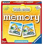 Ravensburger 21437 - Mein erstes memory Fahrzeuge, der Spieleklassiker für die Kleinen, Kinderspiel für alle Fahrzeug-Fans ab 2 J