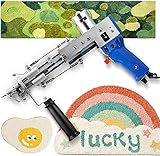 S SMAUTOP Tufting Gun, Cut Pile Rug Tufting Gun 5-40 Schritte/s,Cut Pile Knitting Machine Home DIY Werkzeuge für Hochgeschwindigkeits-Beflockungsmaschine (Cut Pile)