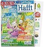 Häfft Original - Das Hausaufgabenheft 2021/2022 A5 [Stickermania] ultimativer Schülerkalender, Schülerplaner | nachhaltig & k