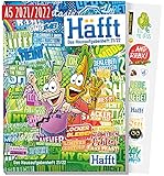 Häfft Original - Das Hausaufgabenheft 2021/2022 A5 [Stickermania] ultimativer Schülerkalender, Schülerplaner | nachhaltig & k