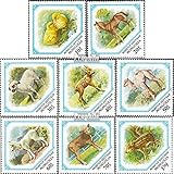 Prophila Collection Mongolei 1479-1486 (kompl.Ausg.) 1982 Jungtiere (Briefmarken für Sammler)