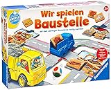 Ravensburger 24726 Wir spielen Baustelle - Bau-und Zuordnungsspiel für die Kleinen - Spiel für Kinder ab 2 Jahren, Spielend erstes Lernen für 1-2 Sp