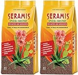 Seramis Ton-Granulat als Pflanzenerden-Ersatz für Kakteen und Sukkulenten, Spezial-Substrat, 14 L