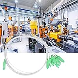 Esenlong Optischer Splitter 1x8 PLC Pipe-Type Optisches Digital Audio Kabel Gute Wiederholbarkeit Einfügeverlustdetektor Gerät SC/APC I