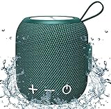 Bluetooth Drahtloser Lautsprecher Tragbarer Wasserdicht, Musik Box mit Stereo Bass 360 HD Surround Sound, Für Reisen, Bad, Pool und Outdoor W