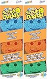 Scrub Daddy – Original temperaturgesteuerter Farbschrubber – Kratz- & geruchsbeständig – 6 Stück