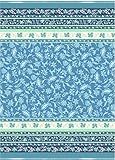 Bassetti Jacquard Plaid Como | B1 Blau - 140 x 190