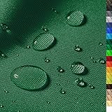 1buy3 'Premium Wasserdichter Polyester Stoff | 8450 mm Wassersäule | Farbe 13 | Dunkelgrün | Polyester Stoff 160cm breit Meterware wasserdicht Outdoor ex