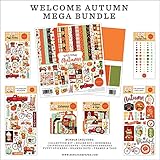 Echo Park Paper Company CBWA138050 Welcome Autumn Mega Bundle Papier,