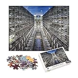 Parkhaus 1000 Teile unmögliche Puzzles Deutsche Landschaft Groß angelegtes klassisches Team-Collaboration-Spiel-52x38