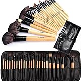 Cadrim 24 teilig Make Up Pinselset Kosmetik Pinsel Lidschattenpinsel Rougepinsel Set mit T