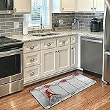 Weihnachtsteppiche Weihnachten Zwerg Teppiche für Küche Badezimmer Weihnachten Dekorative Fußmatte Kleine Teppich Matte 100 x 50