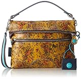Gabs Luisa Luisa S FKFK Damen Schultertaschen 27x28x1 cm (B x H x T), Grün (1201 Giallo)