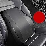 ASHDelk Autositz Rückenstütze Kissen Kissen Nackenkissen Memory Baumwollfaser Lendenwirbelstütze Auto Reisekissen Taillenk