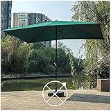 wangYUEQ Gartenschirme im Freien, rechteckig Sonnenschirm tragbar, Strandschirmplatz-UV-Schutz, 2X 2m (6,5x6.5ft), 3m x 2m (10x6,5ft) Sonnenschirmschirm, for Terrasse, Terrasse, Balkon, B