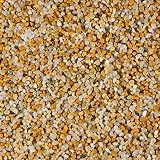 Terralith Buntsteinputz 15kg in gelb-beige, Sockelputz für Innen und Außen mit Reinacrylat Bindemittel aus Naturstein, 1-2mm Körnung (T12)