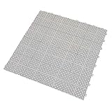 11x Terrassenfliesen Balkonfliesen Bodenfliesen Kunststofffliesen, 30 x 30 cm, 1m², hellgrau, leicht verlegbar, wetterfest, 19,95€/m²