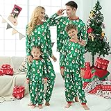 Weihnachten Pullover Herren Baumwolle Hirsch Rundhals Hirsch Sweatshirt Trousers Pyjamas Familie Weihnachten Overall Weihnachtspyjama Pyjama Weihnachtspulli Weihnachten Pyjama Outfits Winter W