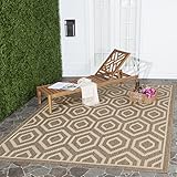 Safavieh In- und Outdoorteppich Braun / Beige 120 X 180