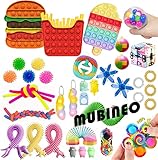 ZhaZhaMeng 41Pc Tik Tok Fidget Sensory Toys Fidget Toys Pack Push Bubble Pop Toy Stress Anxiety Relief Toys Set for ADD OCD Autistic Children Adults Anxiety Autism (Toy Set A2)