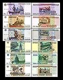 *** 1.Serie - Ausgabe 1995 - 1000 - 500000 russische Rubel - 6 alte Banknoten - Reproduktion ***