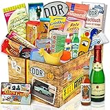 DDR 24tlg Geschenkbox mit Ost Produkten | DDR Geschenk