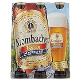 Krombacher Weizen Alkoholfrei Weizenbier MEHRWEG (6 x 0.33 l)