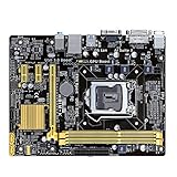 TOPOU Mainboard Motherboard Fit für Asus H81M-K Desktop Motherboard H81 Sockel LGA 1150 I3 I5 I7 DDR3 16G Micro-ATX UEFI BIOS Orig