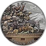 Power Coin Noah Ark 5 Oz Silber Münze 10$ Tokelau 2021
