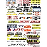 KIT Sticker Aufkleber - Stickers KIT PER Moto Motocross 73PCS - gesamte Panel 73pcs BIETEN Roller Motorrad M