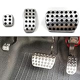 3 Stück/Set Zubehör Edelstahl Pedal für W639 Vito Viano 2003-2017 V-Klasse V260 W447 2014-2017