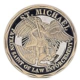 JINZUN 1 Bronze Polizei ST Michael Patron Strafverfolgung Saint Seiya Challenge Coin Amerikanische Mü
