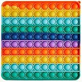 iCOOLIO pop it Fidget Toy Set, popit XXL Toys, Popet figetttoys, Poppet Antistress Spielzeug, poppit groß fitgetoys, poppitz riesen Spiel, popets Fitchet, fitschetoys, Push pop Bubble fig