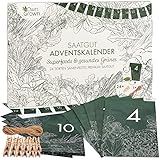 Saatgut Adventskalender 2021: Nachhaltiger Superfood und Vegan Adventskalender 2021 mit Gemüse Samen, Kräuter Samen und BIO Microgreens Samen – Adventskalender Garten – Adventskalender Samen OwnGrow