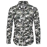 SSBZYES Herrenhemden Langarm Plus Size Herren Casual Langarmhemden Langarm Fashion Printed Shirts Herren Plus Size Casual S