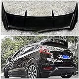 YANXS Auto Heckspoiler für Ford Fiesta Hatchback 2009 2010 2011 2012 2013 2014 2015, ABS Auto HeckstoßStangen Autolippenspoiler Modifikation ZubehöR