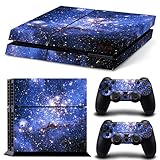 Mcbazel Pattern Serie Decals Vinyl Skin Aufkleber für Original PS4 Only (Not for PS4 Slim/Pro) Galax