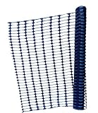 Callieway Agility Parcoursabgrenzung, Hundezaun, Sicherheitszaun, Bauzaun, Campingzaun, Abgrenzungszaun 1m hoch, blau, extra reißfest - in verschiedenen Längen, Orig (30m Rolle)