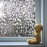 3D-Fensteraufkleber, elektrostatische, Selbstklebende Vinylfolie, die für die Badezimmerdekoration verwendet Wird, Tönungsfolie V 45x200