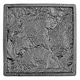@tec Schalungsform für Wandklinkersteine | Gießform Plastikformen für Beton, Pflastersteine, Klinkersteine, Klinkerplatten und Wandverkleidung für Haus und Garten in Basaltoptik, 26.6 x 26.6 x 2.5