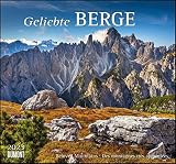 Geliebte Berge 2023 - DUMONT Wandkalender - mit den wichtigsten Feiertagen - Format 38,0 x 35,5