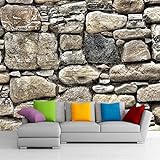 3D Tapete Wandbild Steinmauer Hintergrund Wand Wohnzimmer Schlafzimmer Dekoration Tap