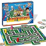 Ravensburger Kinderspiel 20799 - Paw Patrol Labyrinth - das bekannte Brettspiel von Ravensburger als Junior Version für Kinder ab 4 J