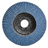 Fächerscheiben | Ø 125 mm | Korn 40 | Braun für Metall & Holz | Winkelschleifer | Lamellenschleifer | Schleifscheiben | Schleifmop (100)
