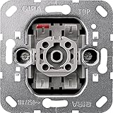 GIRA TX_44 anthrazit Steckdose Schalter Wippe Rahmen TX 44 Feuchtraum IP44 Wahl (Aus-Wechselschalter: 010-600)