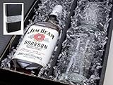Jim Beam 40% 0,7l Set + 2 Tumbler Gläser im Geschenkk