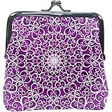 Geldbörse mit rundem Mandala-Muster, Geldbörse, Münztasche, Münztasche, Münztasche, Münzgeldbörse für Damen und M