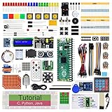 Freenove Ultimate Starter Kit for Raspberry Pi Pico (Contained) (Compatible with Arduino IDE), 587-Page Detailed Tutorials, 222 Items, 99 Projects, Python C Java C