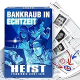 The Heist - Bankraub in Echtzeit. Live Mission Game. Tatort Detektivspiel, Krimispiel, Escape Room Spiel für zu H