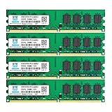 motoeagle DDR2 800 MHz UDIMM PC2-6300 PC2-6400 8GB Kit (4x2GB) 1.8V 2Rx8 240-pin DIMM Desktop Arbeitssp